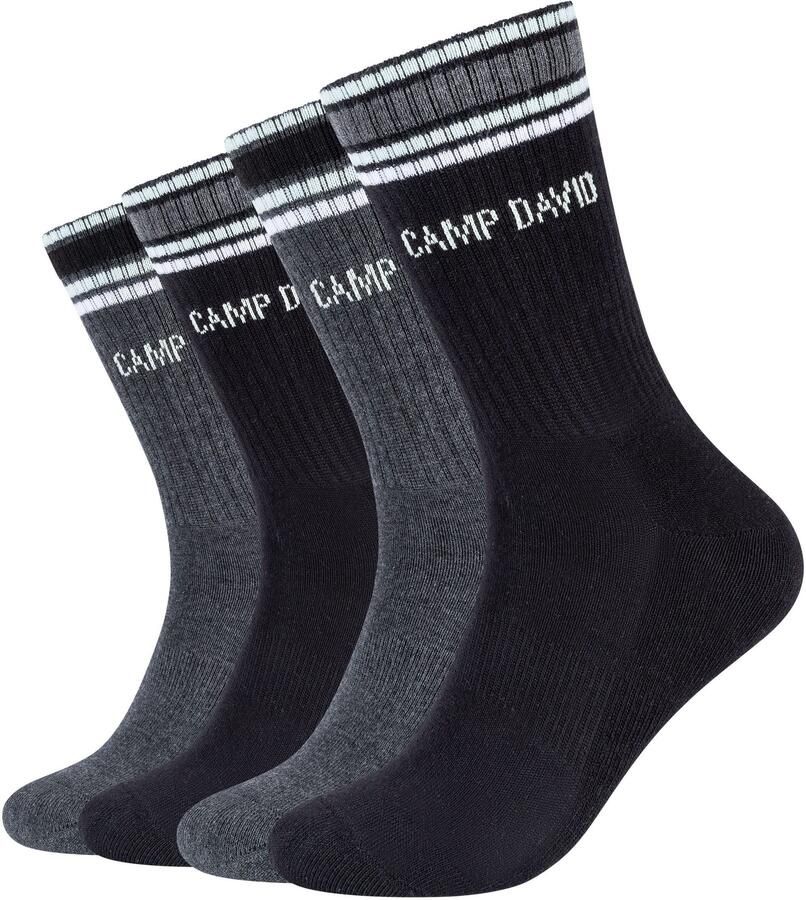 Mustang ABS-sokken Cushioned met versterkt teengebied (4 paar) - Foto 3