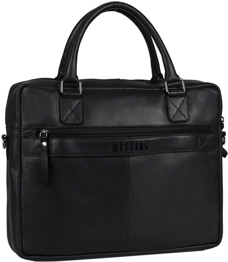 Mustang Aktetas Valencia heren business tas reistas met opvallende logo-opdruk - Foto 3