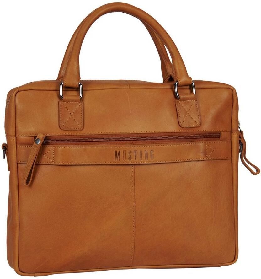 Mustang Aktetas Valencia heren business tas reistas met opvallende logo-opdruk - Foto 2