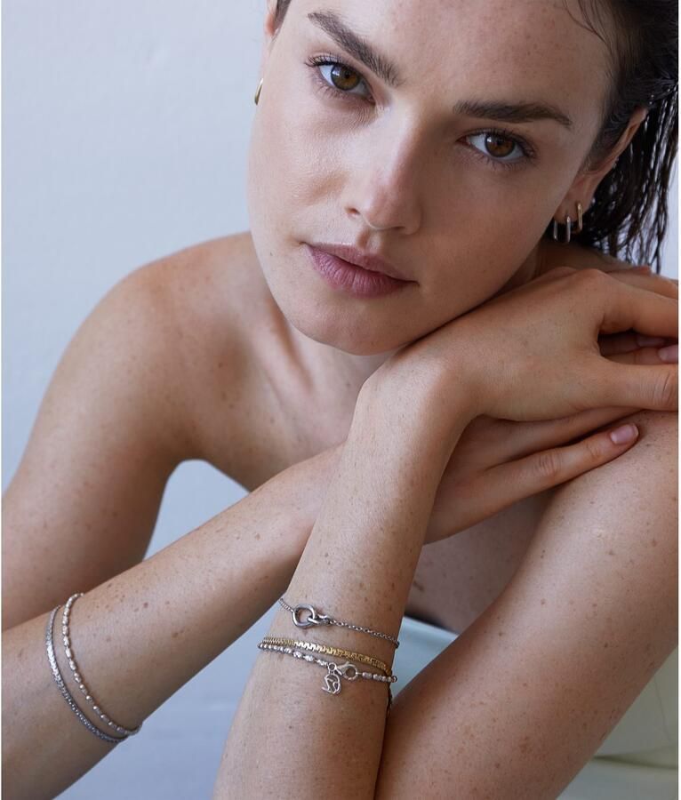 Mustang Armband Sieraad Geschenk Roestvrijstalen Armband Like Diamonds Druppels - Foto 3