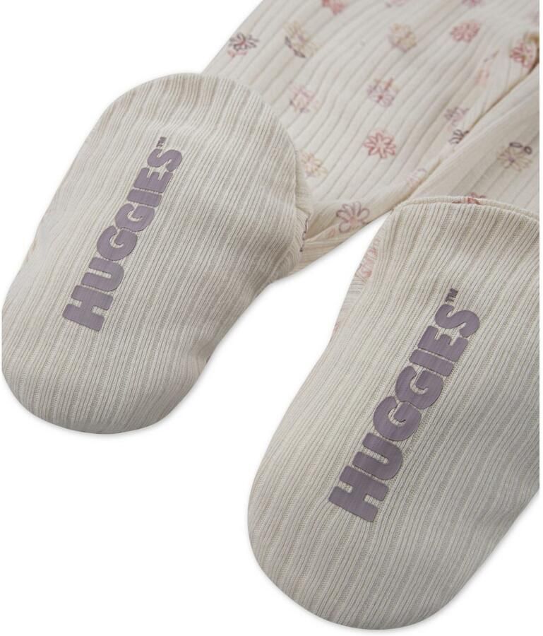 Mustang Babyuitzet HUGG BODYSUIT PANT SET met all-over-bloemetjesprint (set 3-delig)