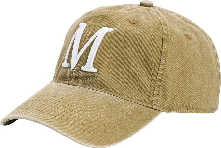 Mustang Baseball pet Verstelbare maat washed look met groot borduurwerk aan de voorkant