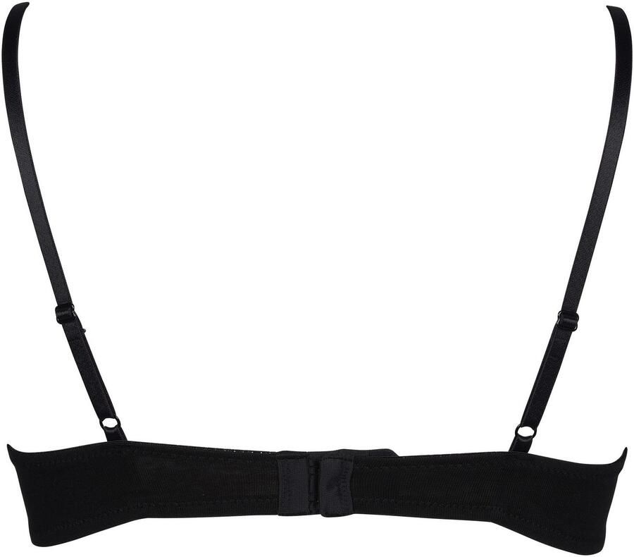 Mustang Beugelloze-bh platte afwerking gewatteerd zonder beugel basic katoenmix (Set van 2) - Foto 3