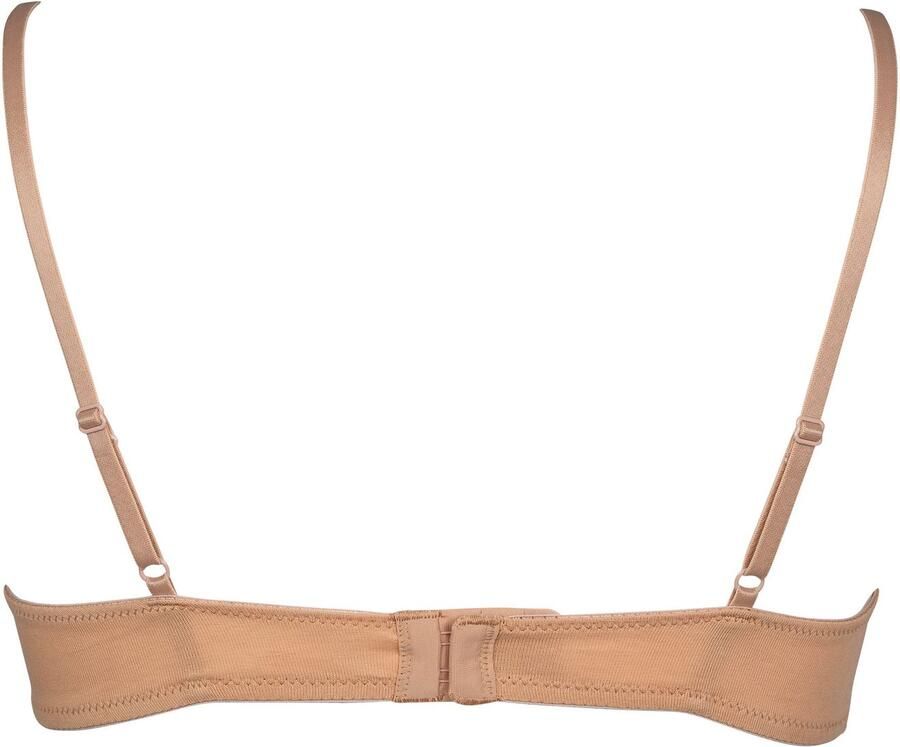 Mustang Beugelloze-bh platte afwerking gewatteerd zonder beugel basic katoenmix (Set van 2) - Foto 4