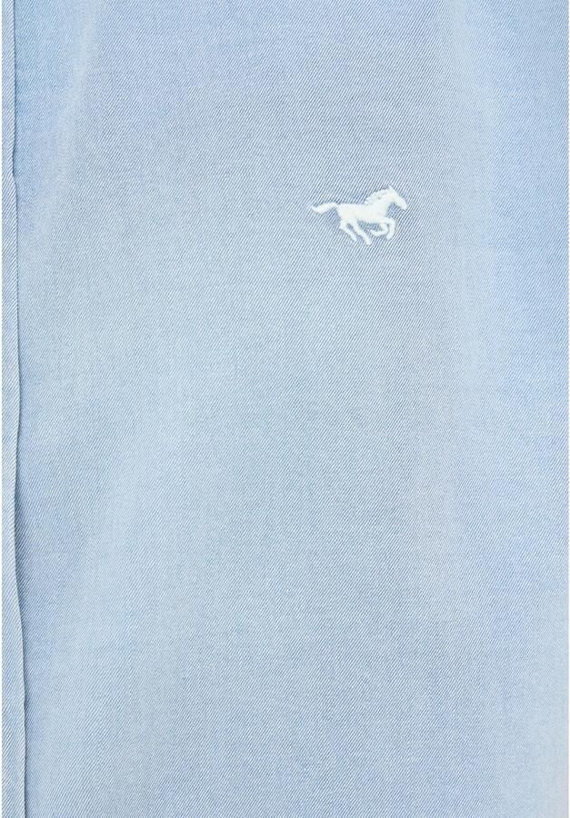 Mustang Blouse met korte mouwen Dames stijl Tulsa - Foto 2