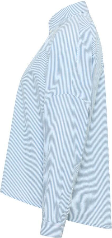 Mustang Blouse met lange mouwen Dames stijl Ruby streep - Foto 3