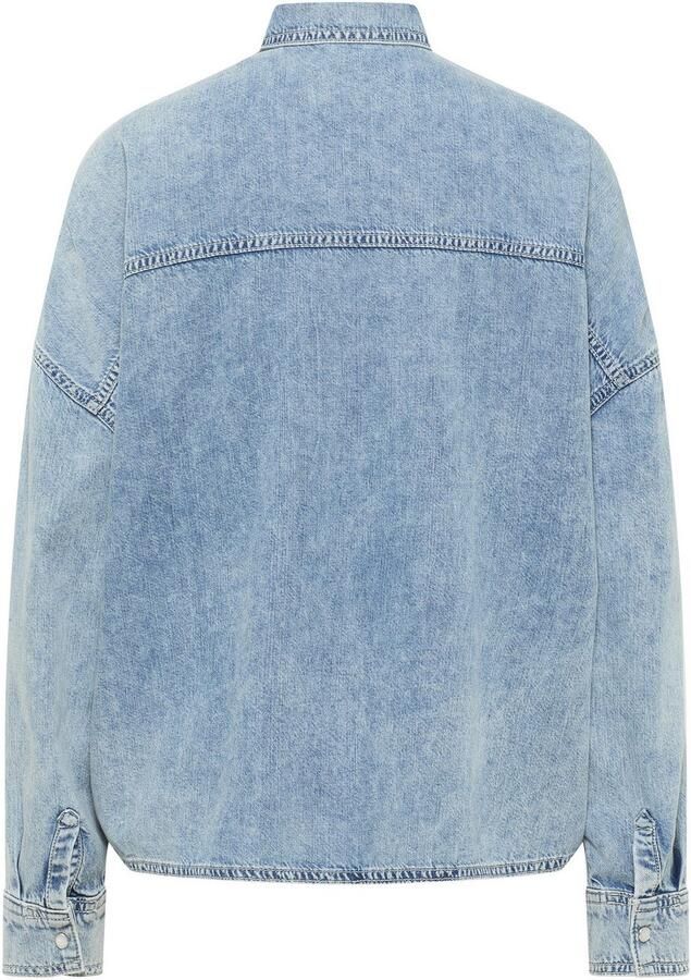 Mustang Overhemdblouse met drukknoopsluiting model 'Ruby'