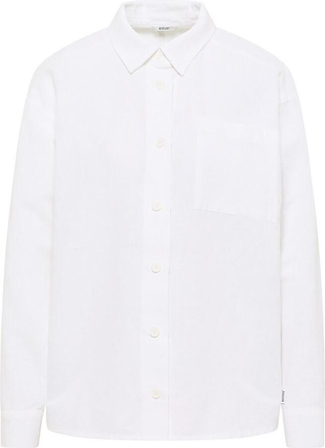 Mustang Blouse met lange mouwen Damesstijl Willow