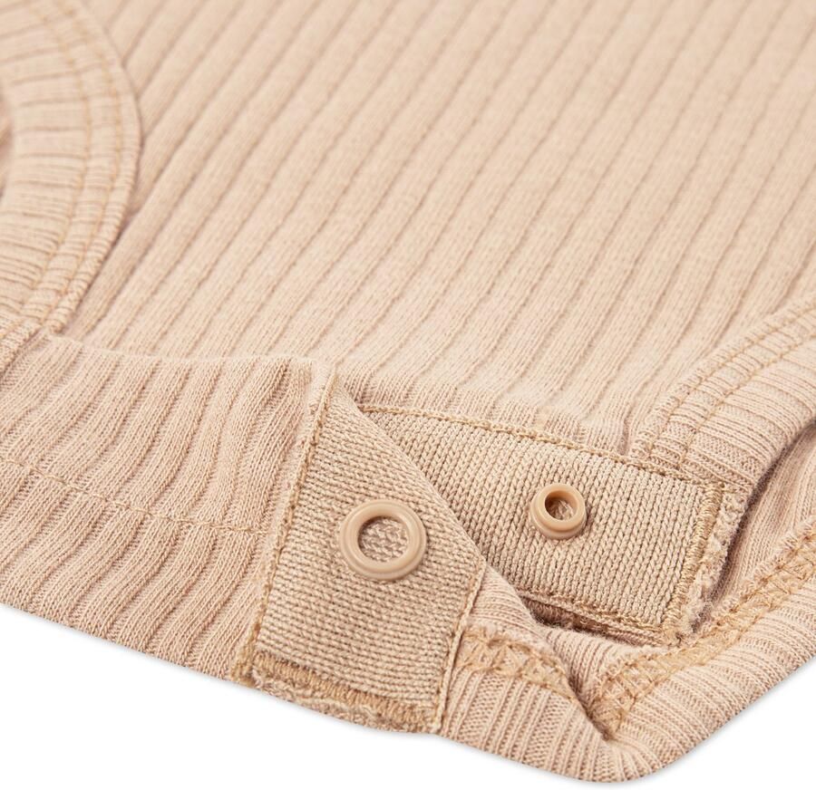 Mustang Body met korte mouwen HUGB 3PK BODYSUIT van zachte geribbelde structuur (set 3-delig)