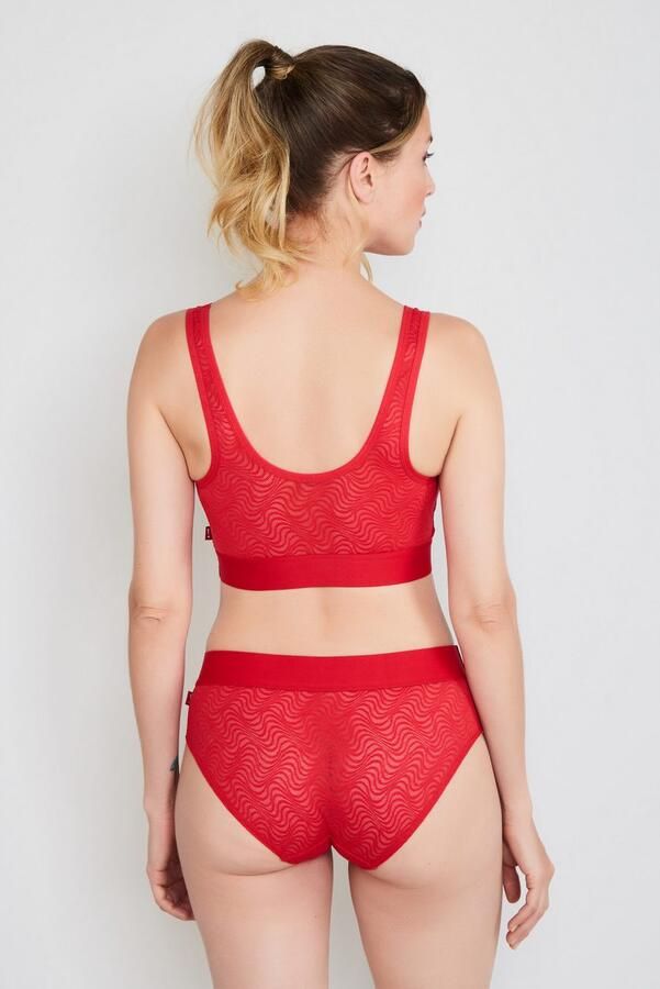 Mustang Bustier Ronde hals elastisch jacquard-kant - Foto 2