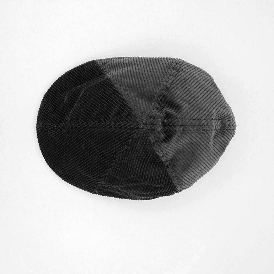 Mustang Flat cap Elastische band achter corduroy look