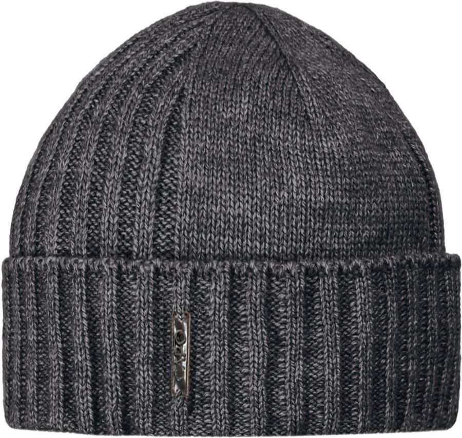 Mustang Gebreide muts Klassiek ribbreisel hoog wolgehalte gevoerd - Foto 2
