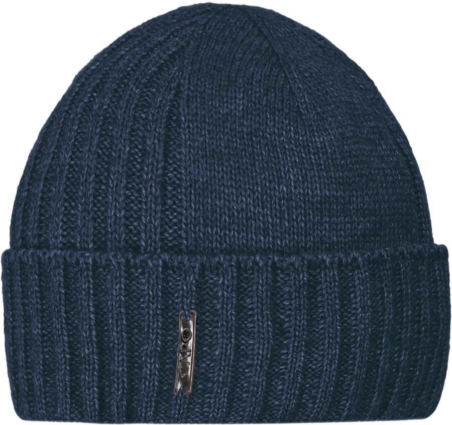 Mustang Gebreide muts Klassiek ribbreisel hoog wolgehalte gevoerd - Foto 3