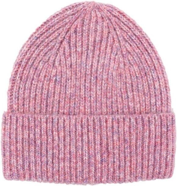 Mustang Gebreide muts Melange-optiek ribtricot brede omslag - Foto 2