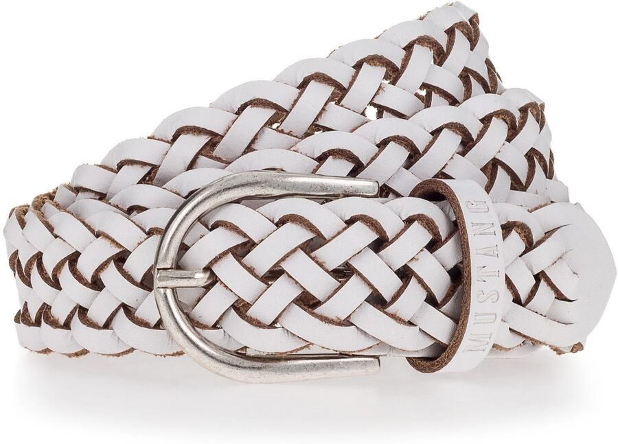 Mustang Gevlochten riem Met opvallende vlechtoptiek 3 cm (1 stuk) - Foto 4