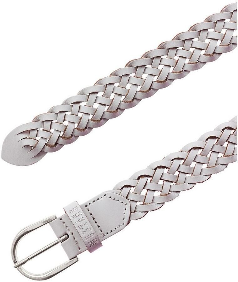 Mustang Gevlochten riem Met opvallende vlechtoptiek 3 cm (1 stuk)
