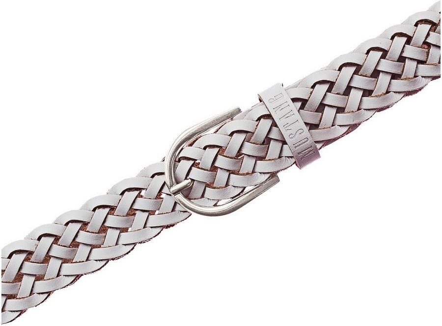 Mustang Gevlochten riem Met opvallende vlechtoptiek 3 cm (1 stuk) - Foto 2