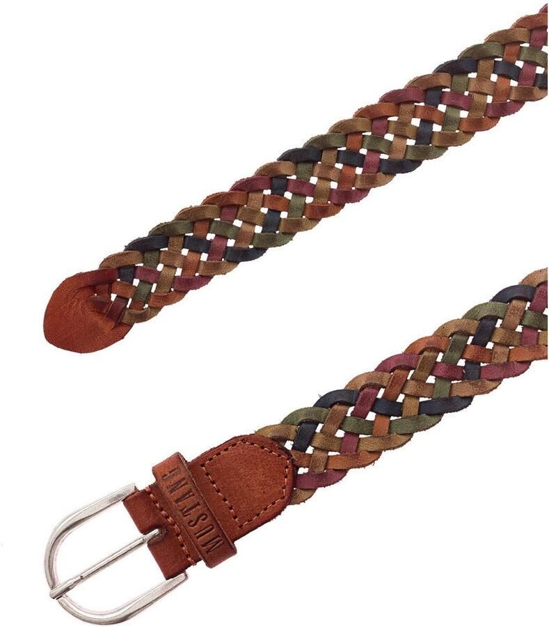 Mustang Gevlochten riem Met opvallende vlechtoptiek 3 cm (1 stuk)