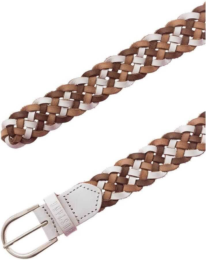 Mustang Gevlochten riem Met opvallende vlechtoptiek 3 cm (1 stuk)