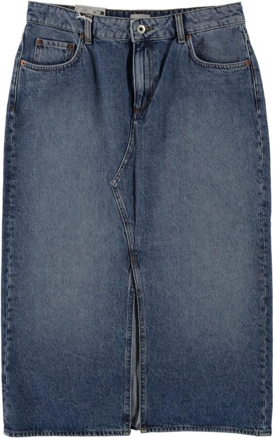 Mustang Jeans rok EUREKA Denim met een loopopening