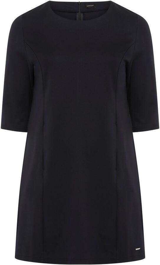 Mustang Jerseyjurk met 3 4-mouwen van flatterende milano ribstof grote maat - Foto 5