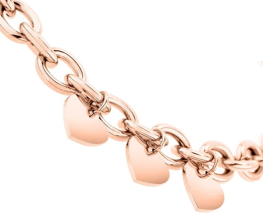 Mustang Ketting met hanger Sieraad Geschenk Roestvrijstalen Ketting Eindeloze Liefde Harten - Foto 2