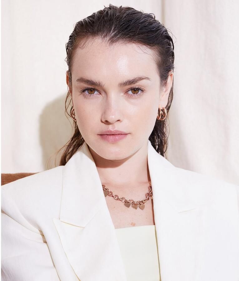 Mustang Ketting met hanger Sieraad Geschenk Roestvrijstalen Ketting Eindeloze Liefde Harten