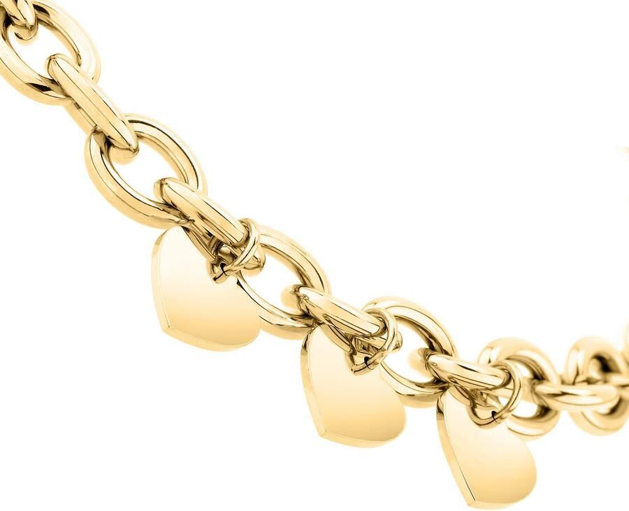 Mustang Ketting met hanger Sieraad Geschenk Roestvrijstalen Ketting Eindeloze Liefde Harten