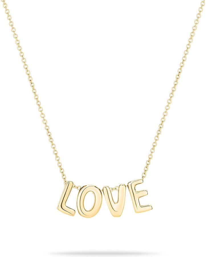 Mustang Ketting met hanger Sieraad Geschenk Roestvrijstalen Ketting Liefdesbrieven - Foto 3