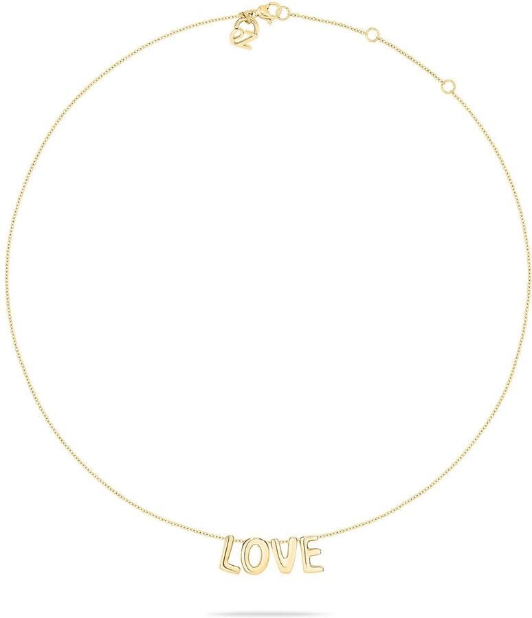 Mustang Ketting met hanger Sieraad Geschenk Roestvrijstalen Ketting Liefdesbrieven - Foto 2