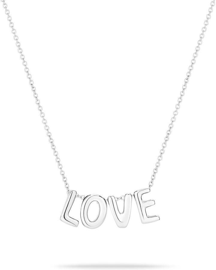 Mustang Ketting met hanger Sieraad Geschenk Roestvrijstalen Ketting Liefdesbrieven - Foto 4