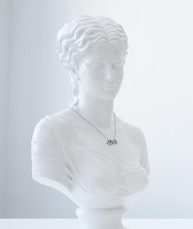 Mustang Ketting met hanger Sieraad Geschenk Roestvrijstalen Ketting Liefdesbrieven - Foto 3