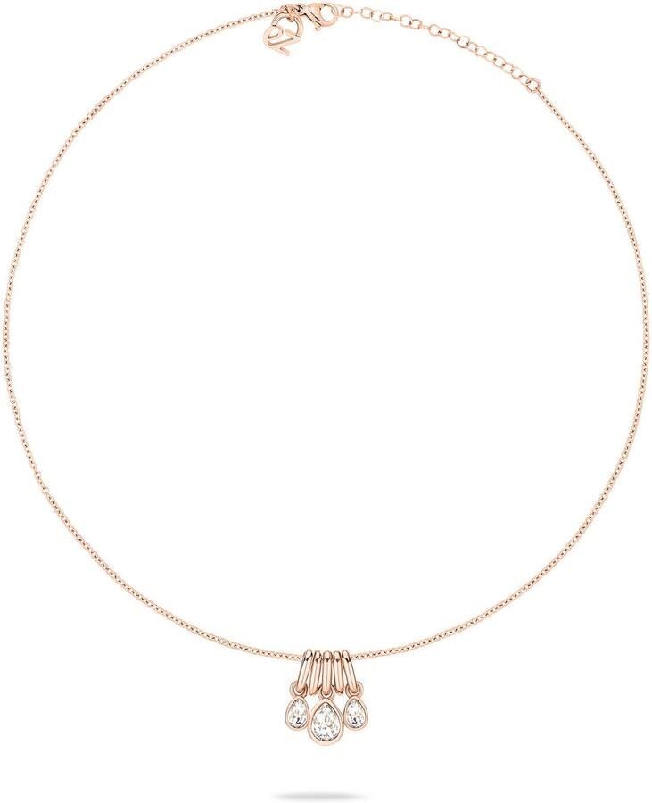 Mustang Ketting met hanger Sieraad Geschenk Roestvrijstalen Ketting Like Diamonds Druppels - Foto 5