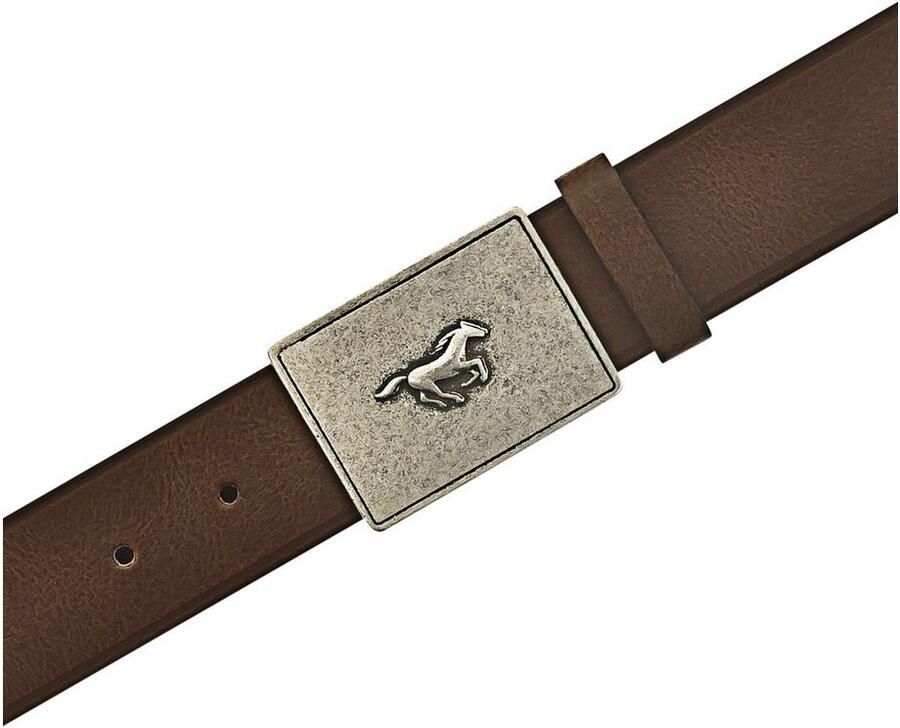 Mustang Koppelriem Met kenmerkende riemsluiting in vintage-look 4 cm (1 stuk)