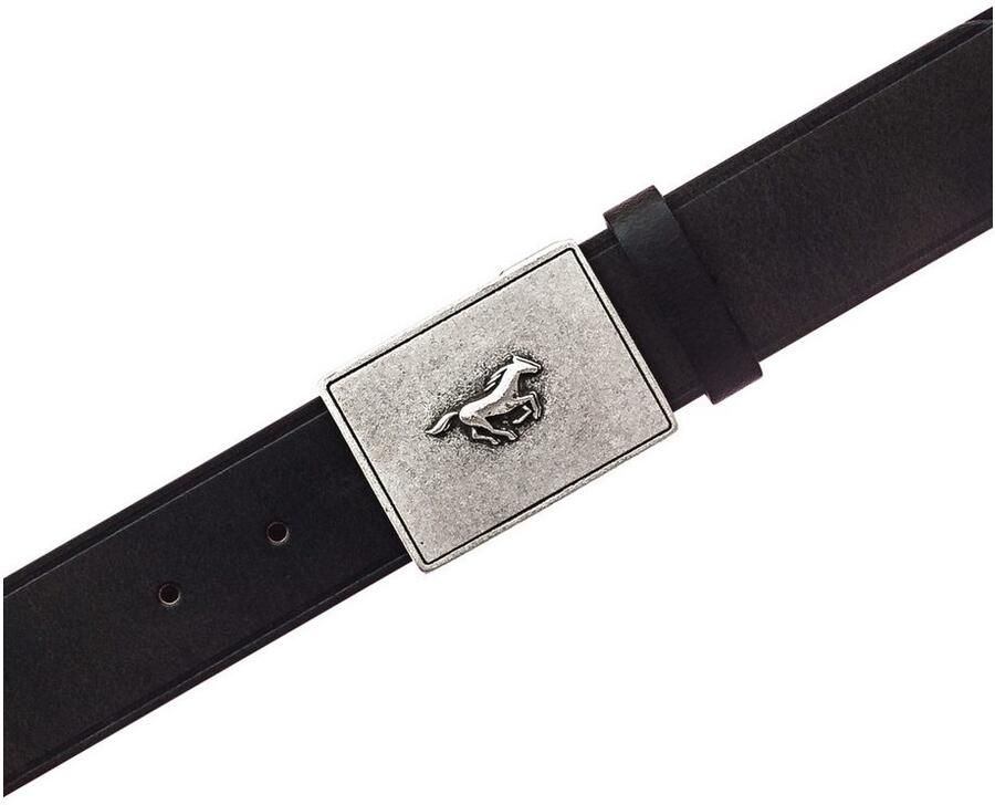 Mustang Koppelriem Met kenmerkende riemsluiting in vintage-look 4 cm (1 stuk)