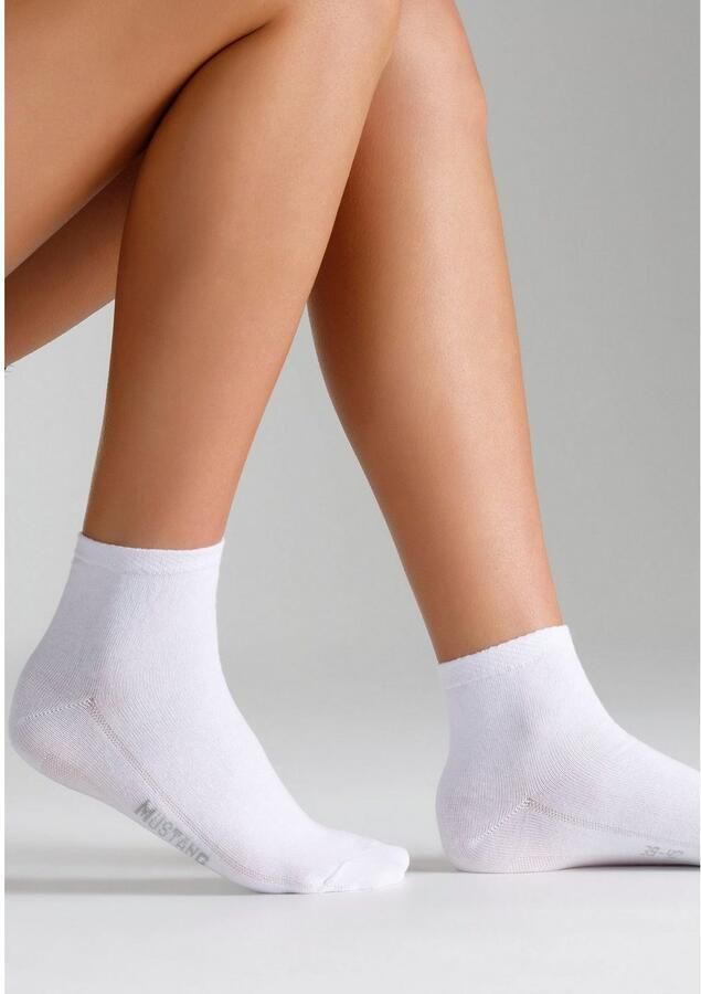 Mustang Korte sokken Casual met versterkte hiel- en teengebied (6 paar) - Foto 2