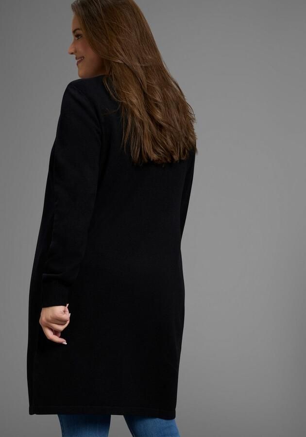 Mustang Lang vest in knuffelzacht feel-good breisel grote maten - Foto 6