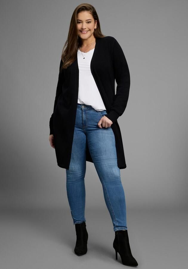 Mustang Lang vest in knuffelzacht feel-good breisel grote maten - Foto 2