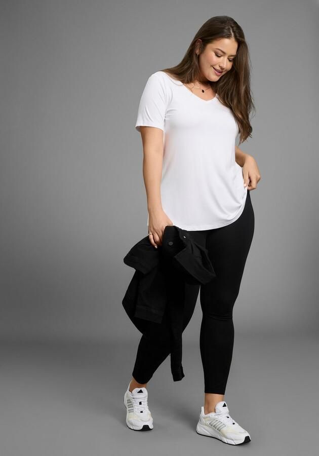 Mustang Legging met decoratieve details in jeggings-look grote maten - Foto 4