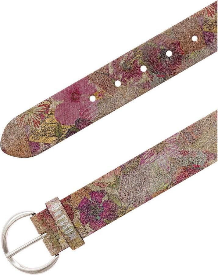 Mustang Leren riem Bloemig of dierenontwerp 4 cm breed (1 stuk) - Foto 2