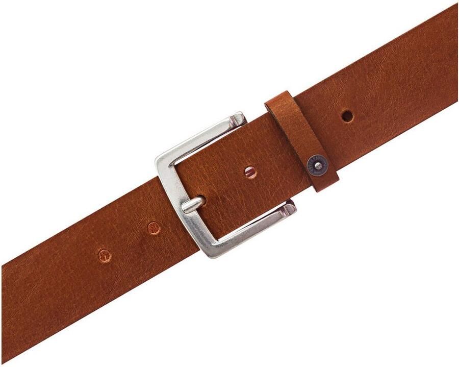 Mustang Leren riem Met drukknop-applicatie op de lus 4 cm (1 stuk)
