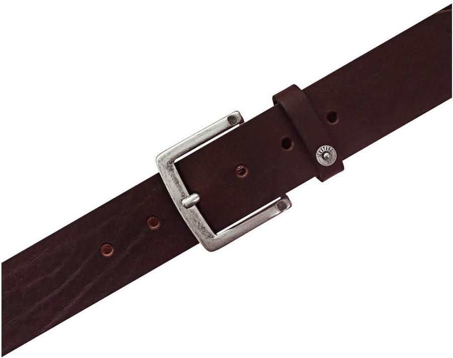 Mustang Leren riem Met drukknop-applicatie op de lus 4 cm (1 stuk)