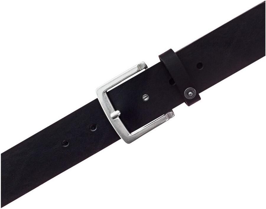 Mustang Leren riem Met drukknop-applicatie op de lus 4 cm (1 stuk) - Foto 2