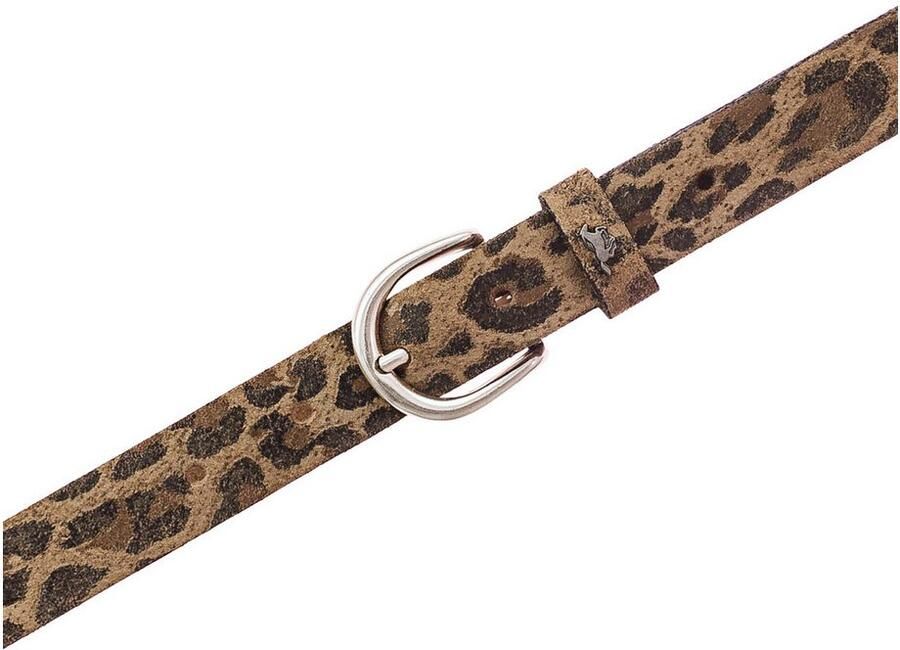 Mustang Leren riem Modieuze dierenprint 2 5 cm (1 stuk) - Foto 2