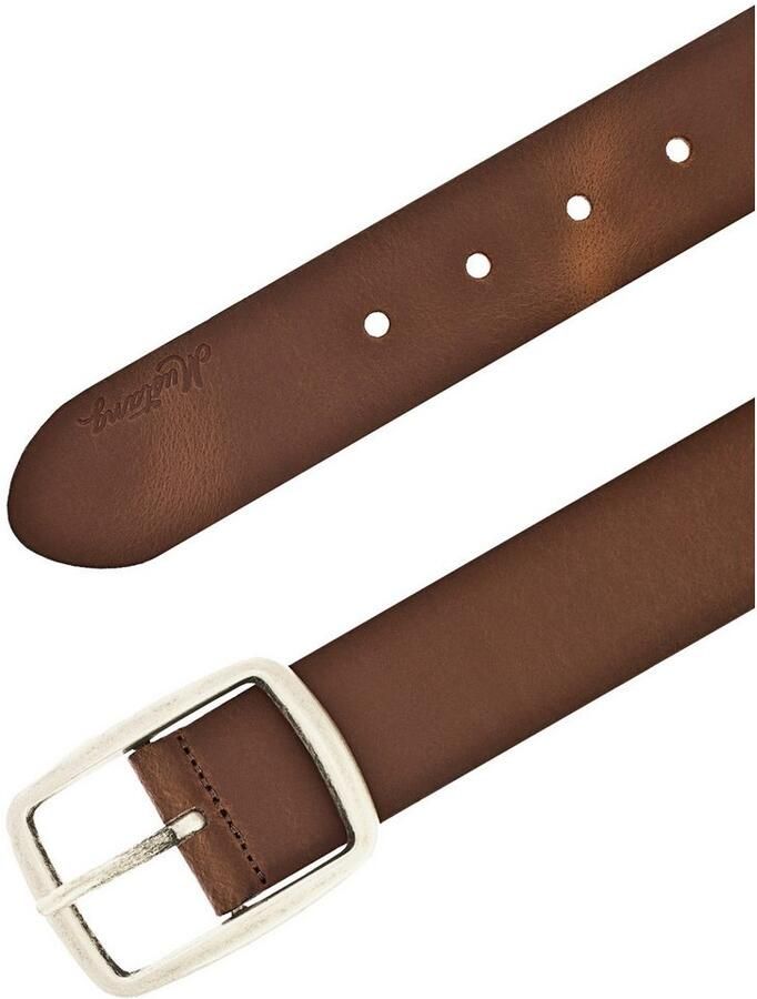 Mustang Leren riem Pull-up leer met vintage karakter 4 cm - Foto 3