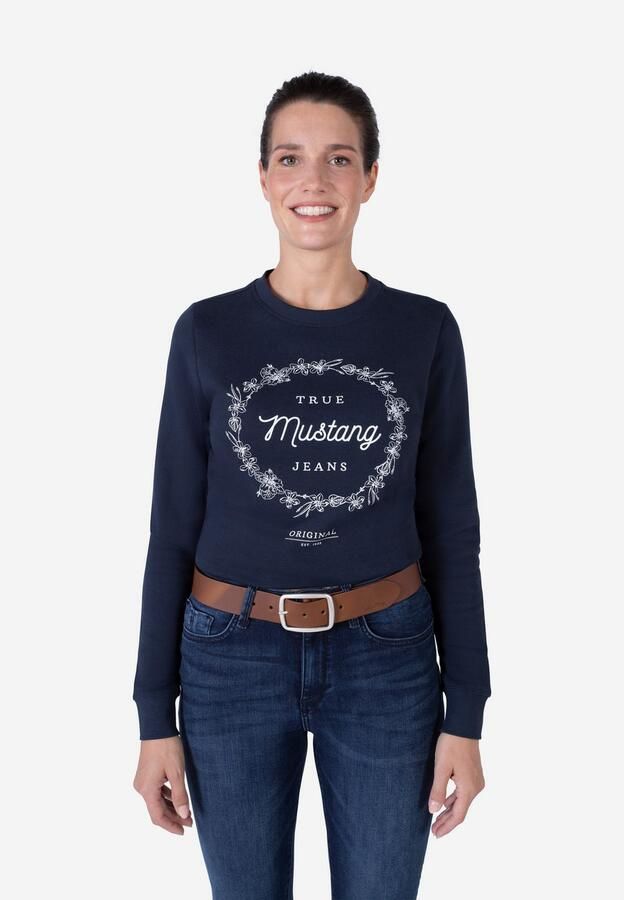 Mustang Leren riem Pull-up leer met vintage karakter 4 cm - Foto 4