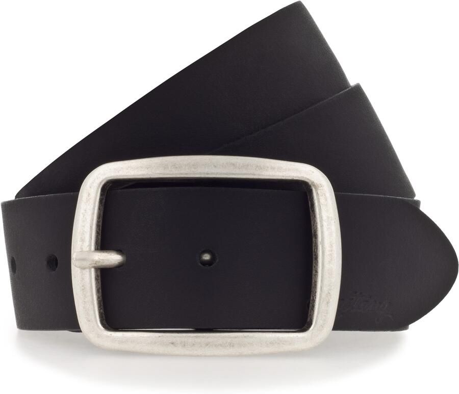 Mustang Leren riem Pull-up leer met vintage karakter 4 cm - Foto 5