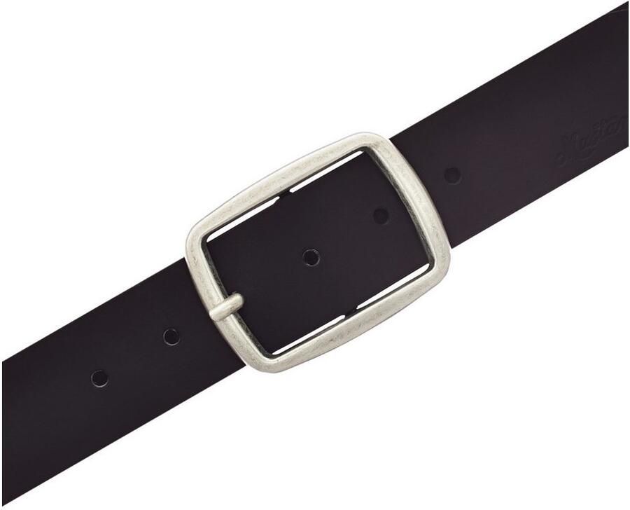 Mustang Leren riem Pull-up leer met vintage karakter 4 cm