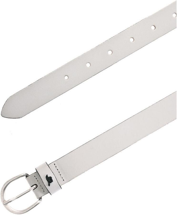 Mustang Leren riem Pull-up leer met vintage karakter in smalle vorm 2 5 cm