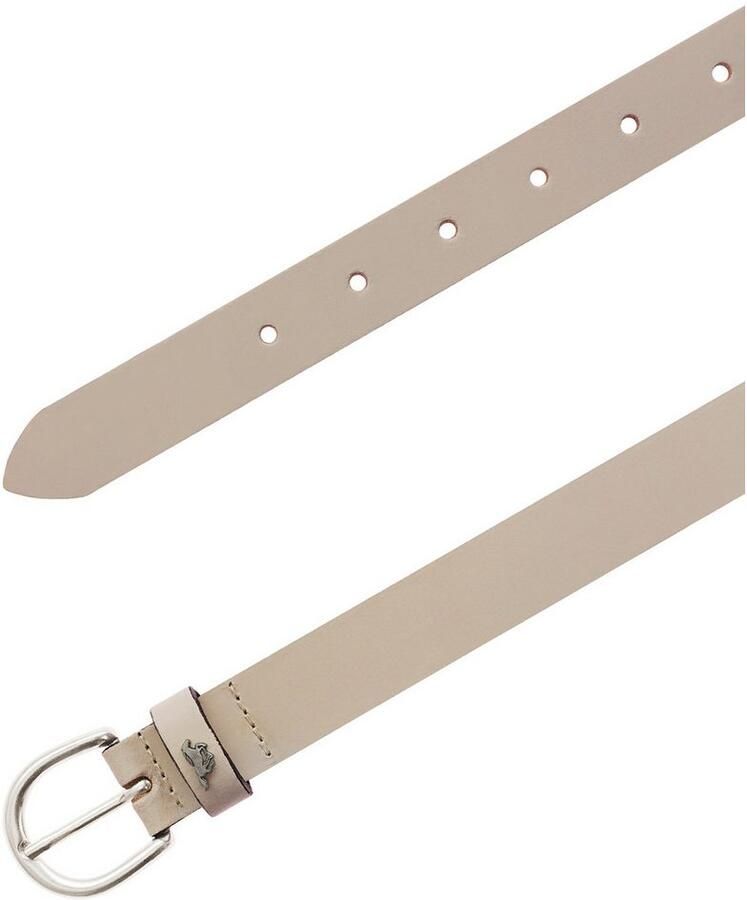 Mustang Leren riem Pull-up leer met vintage karakter in smalle vorm 2 5 cm